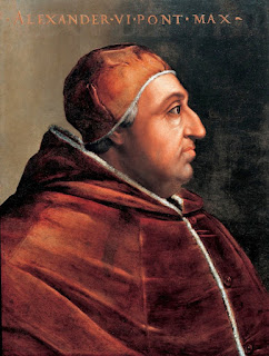 Pope Alexander VI is thought to have fathered four children with Vannozza