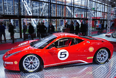 Ferrari introduced the 2011 458 Challenge at Bologna