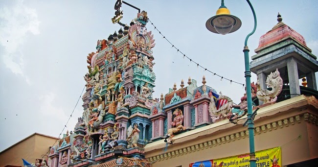 Kuil Sri Mahamariamman Bernuansa India Di Malaysia