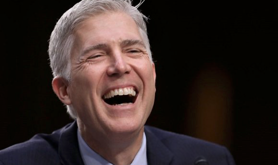 Little Scalia: Watching Neil Gorsuch, a mild-mannered good boy from Denver, become the second-most-polarizing man in Washington