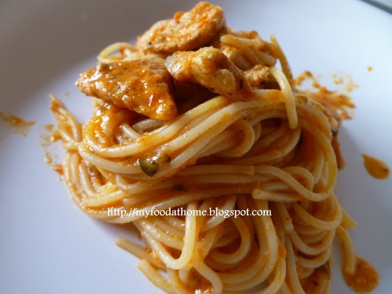 Spaghetti Goreng Bolognese Keju