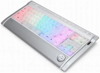 keyboard dancing led light trick