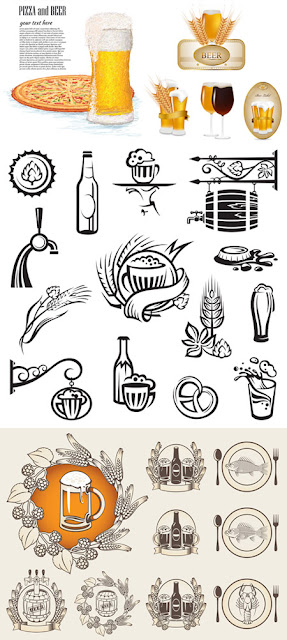 Food and Drink Labels and Icons