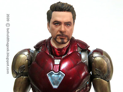 Robert Downey Jr. headsculpt on Figuarts Iron Man Mark 85