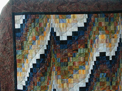 Forst Lights Bargello quilting detail 2