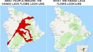 Lava Flow Map Big Island