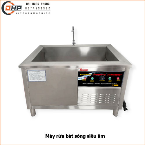 bể rửa bát siêu âm là thiết bị sử dụng sóng siêu âm để làm sạch bát đũa
