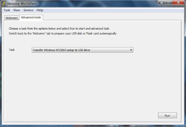 Menginstal Windows Dari Flashdisk Dengan WinToFlash!!