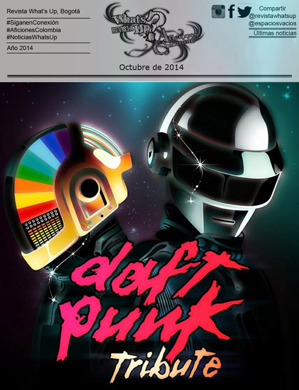 FIESTA DE HALLOWEEN CON DAFT PUNK OFFICIAL TRIBUTE " WORLD TOUR" 2014 - VIERNES 31 OCTUBRE 