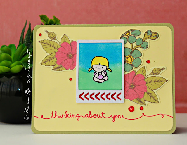 Me And My Daily Papercraft Blog - Handmade Card by PriCreated