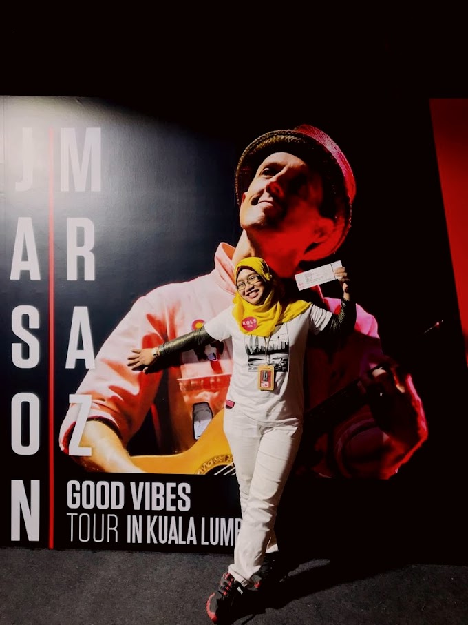 PENGALAMAN ALONGMURNI: MENONTON KONSERT JASON MRAZ