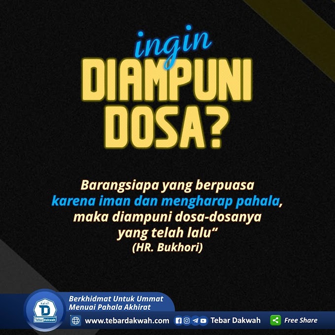 INGIN DIAMPUNI DOSA?