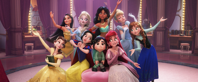 Disney Princesses and Vanellope Von Schweetz No Mothers Ralph Breaks The Internet Disney