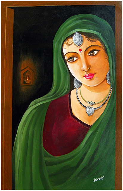 Oil Paintings, Interior Paintings, Wall Paintings, Canvas Paintings, Indian Paintings, contemporary paintings in Hyderabad | ARTNVN