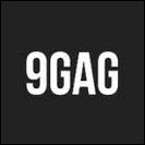 9gag's logo displayed here