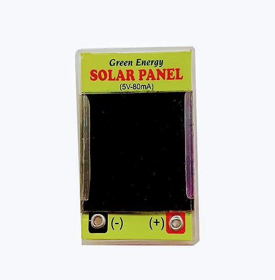 Mini Solar Panel 5V-80mA Rating for Science Projects Application.Set of 6
