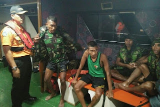 Begini Perjuangan 4 Anggota TNI yang hilang di Tengah Laut hingga Ditemukan Tim SAR