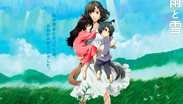 Ookami Kodomo no Ame to Yuki BD Subtitle Indonesia