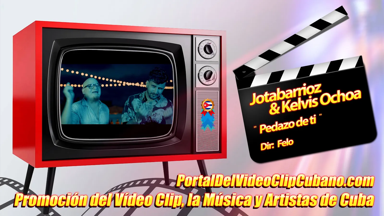 Jotabarrioz & Kelvis Ochoa - ¨Pedazo de ti¨ - Director: Felo. Portal Del Vídeo Clip Cubano. Música Cubana. Canción. CUBA.