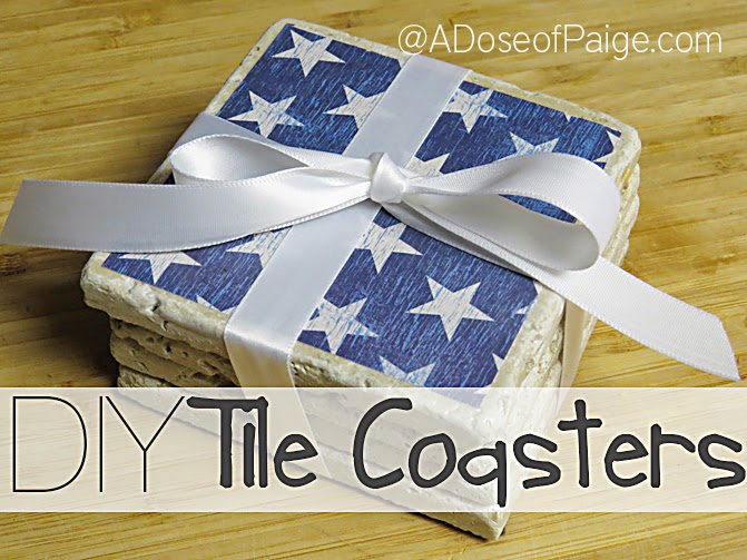 DIY Tile Coasters