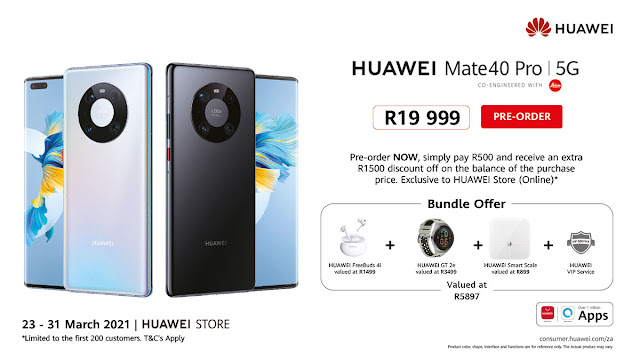 The @HuaweiZA Mate40 Pro Puts You in The Director's Chair with real-time HDR, Steady and Tracking Shot