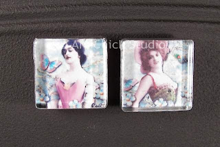 Gypsy Glass Tile Magnets 1