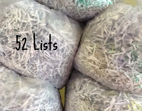 52 Lists - Things You Need to Let Go Of