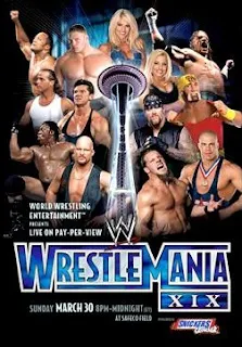 WWE Wrestlemania 19 Review - Event poster