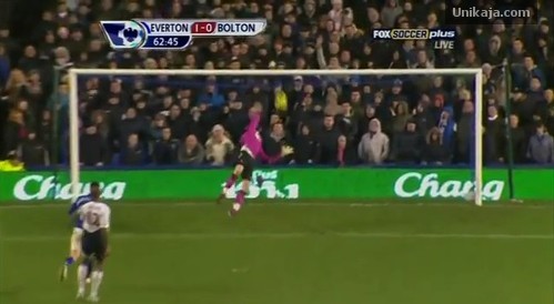 Gol Spektakuler Tim Howard ke Gawang Bolton Wanderers