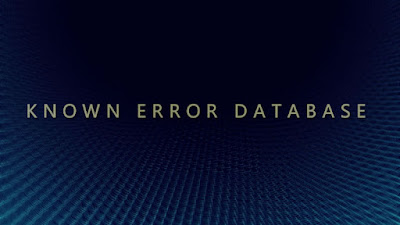 Known Error Database