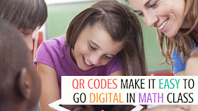 Keep the pencil and paper math, but kick it up a notch with QR codes for self-checking in your math class. Your kids will love the chance to use technology. | Meredith Anderson - Momgineer