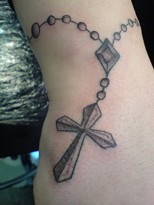 Electronic Skin and Rosary Tattoos