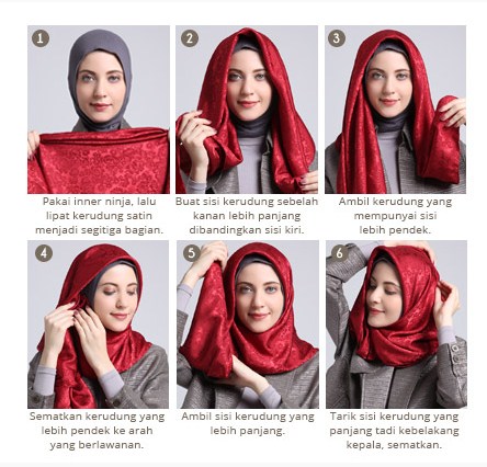 Tutorial Hijab Modern untuk Lebaran