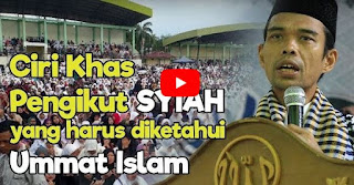 UAS Menjelaskan Ciri Khas Pengikut Syiah yang Paling Mudah Diketahui [Video]