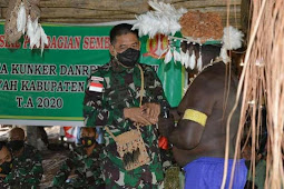 Bangun Nawoko Pimpin Rombongan Korem 174 Gelar Bakti Sosial di Asmat