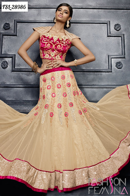 atest Trendy Designer Lehenga Choli Fashion Online Collection Wedding Season