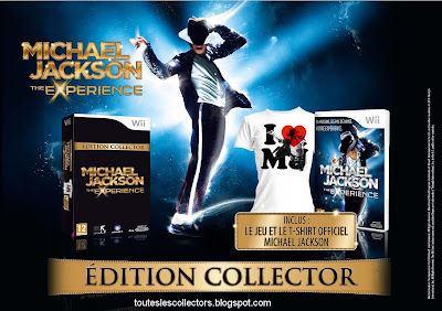 Wii Michael Jackson The Experience Edition collector