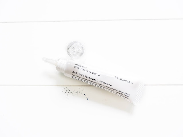 DE-BLOAT SOOTHING EYE SERUM TRANSPARENT LAB