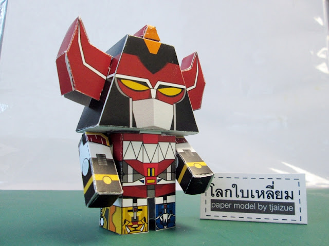 Megazord Paper Toy