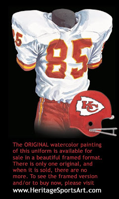 Kansas City Chiefs 1971 uniform