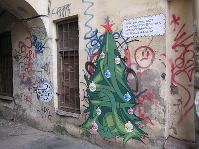 2011 Christmas Graffiti Art Gallery Designs 3