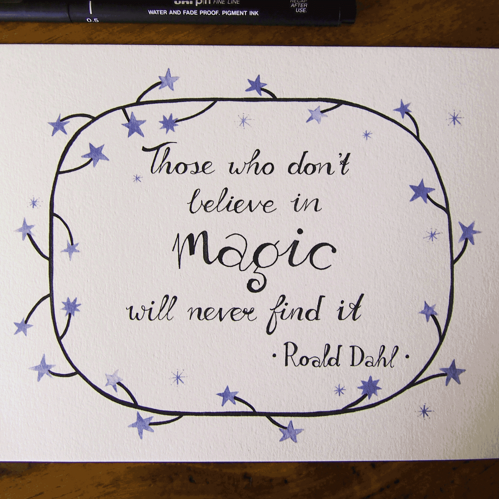 Miekes Makes: A gloriumptious Roald Dahl quote