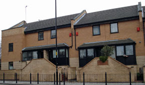 178 Vallance Road (third from the left)