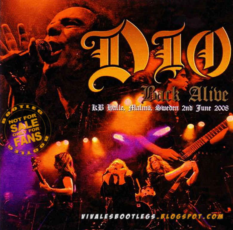 Viva Les Bootlegs Dio Back Alive Kb Halle Malmo Sweden June