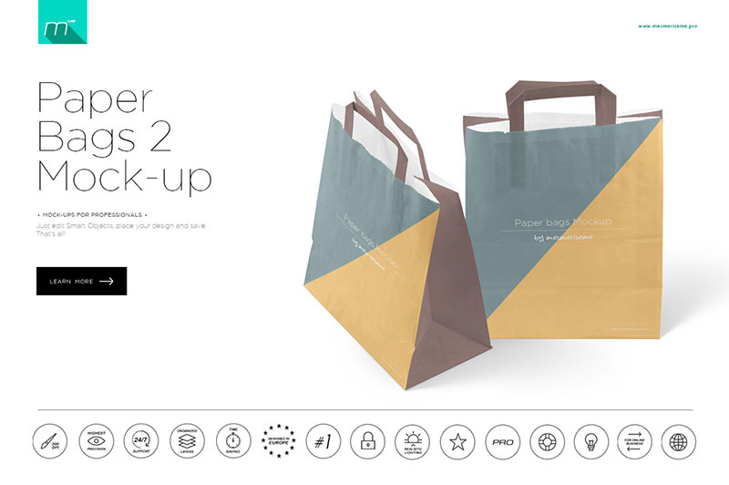 Paper Bags 2 Mock-up