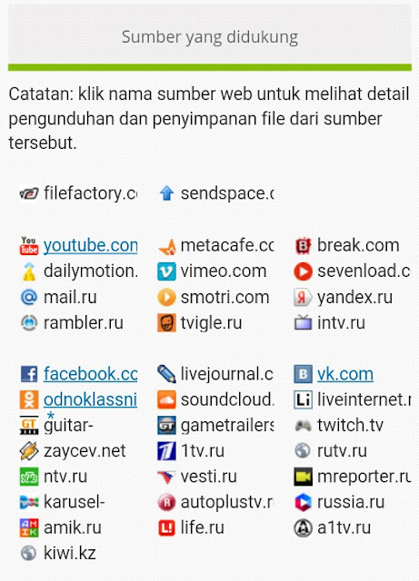 Sumber yang didukung save from net