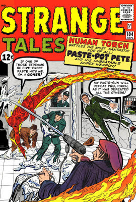 Strange Tales #104, the Human Torch v Paste Pot Pete