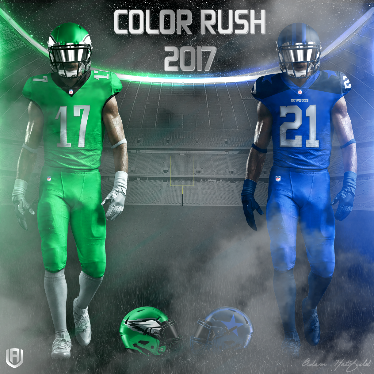 Design Adam S Take On Nfl Color Rush 2017 Touchdown Europe Coloring Wallpapers Download Free Images Wallpaper [coloring436.blogspot.com]