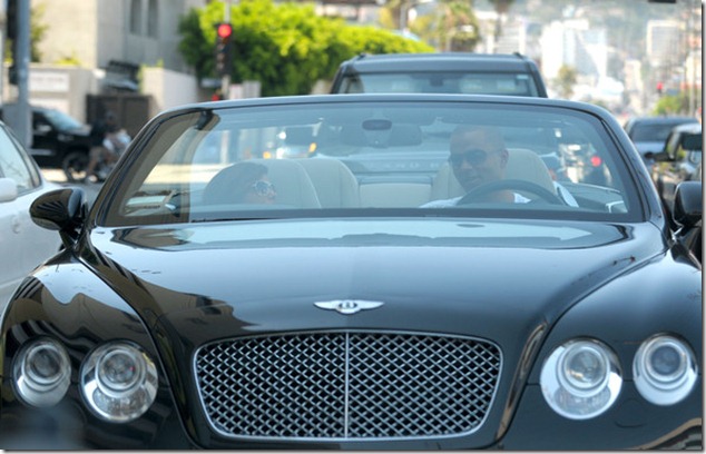 Eva Longoria-Parker's bently