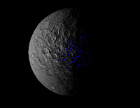 Ceres' Shadowed Craters Over Time